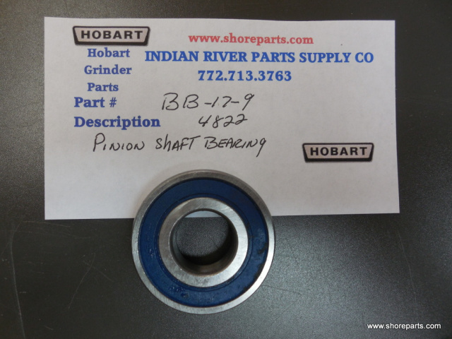 Hobart 4822 Meat Grinder BB-17-9 Pinion Shaft Bearing